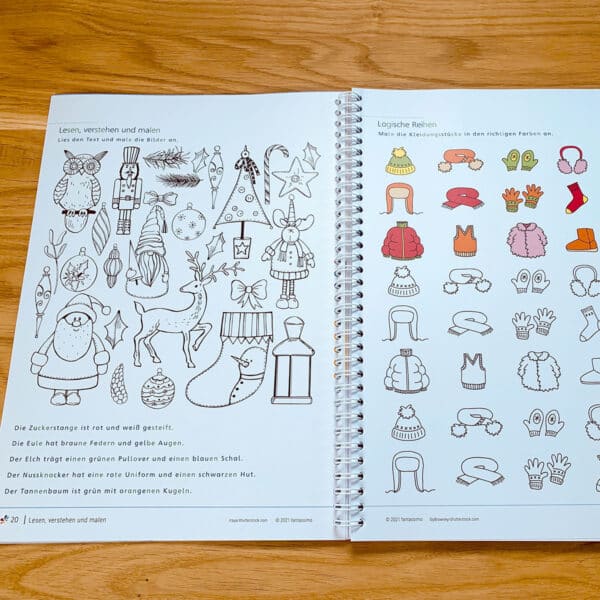 Unterrichtsmaterial Winter – Mitmachbuch • fantassimo