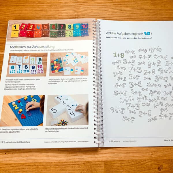 Unterrichtsmaterial Mathe - Zahlen und Formen fantasievoll entdecken