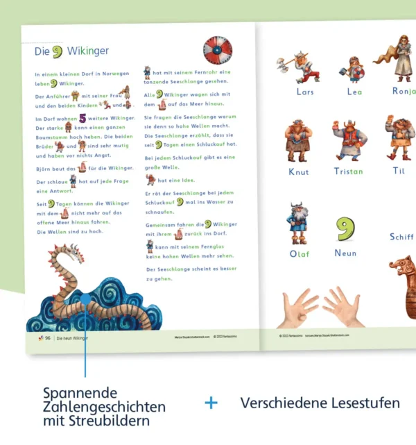 Zahlen lernen Grundschule, Vorschule