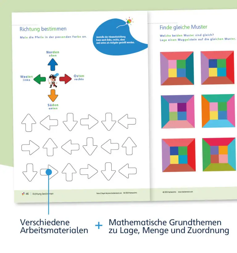 Zahlen lernen Grundschule, Vorschule