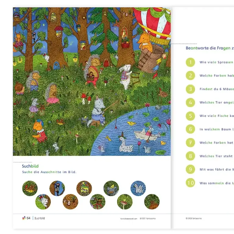 Lernmaterial Deutsch, Buchstabengeschichten ABC Buchstaben Grundschule und Vorschule Frühling