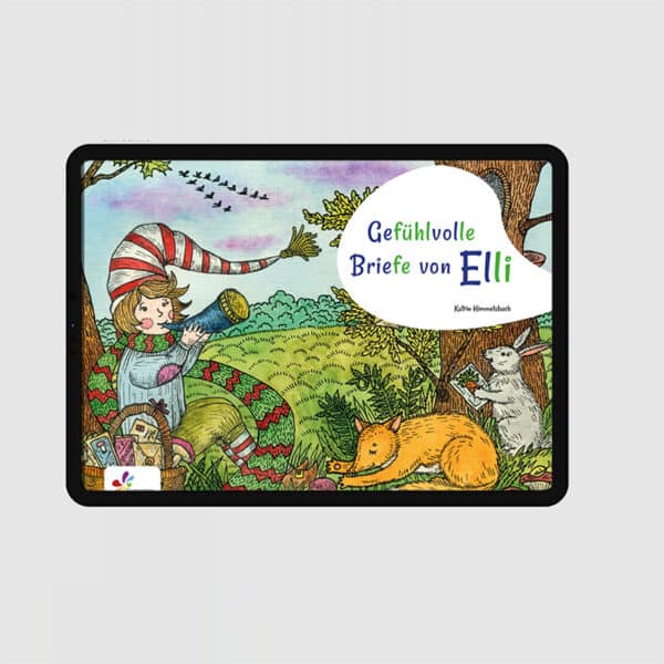 Gefühlvolle Briefe von Elli – Silbierte ausgabe - Bilderbuch über Gefühle