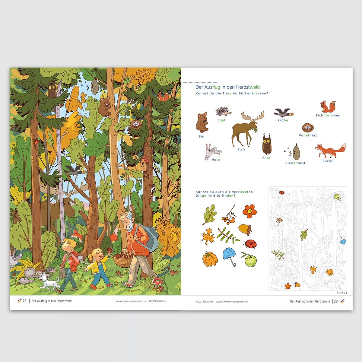 Unterrichtsmaterial Herbst Der Herbst ist da! 🦊