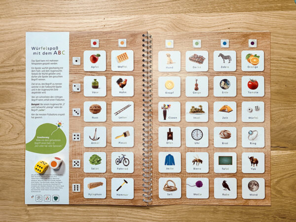 Mit Spiel & Spaß durch's ABC - Buchstabeneinführung im Unterricht oder zu Hause