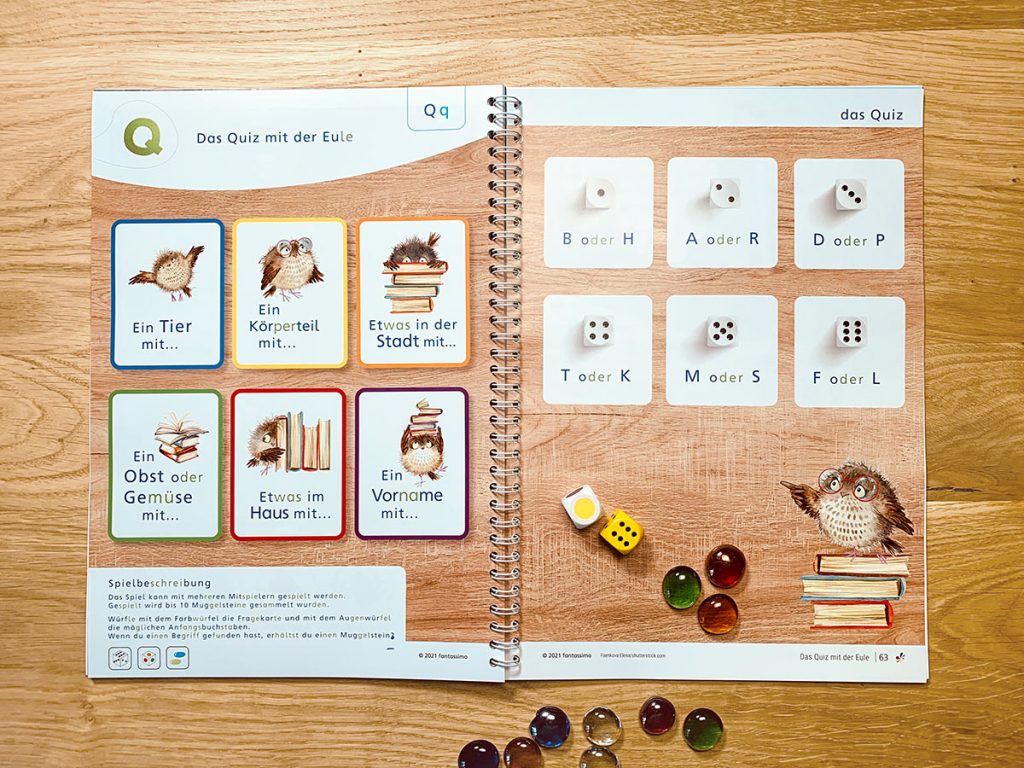 Mit Spiel & Spaß durch's ABC - Buchstabeneinführung im Unterricht oder zu Hause