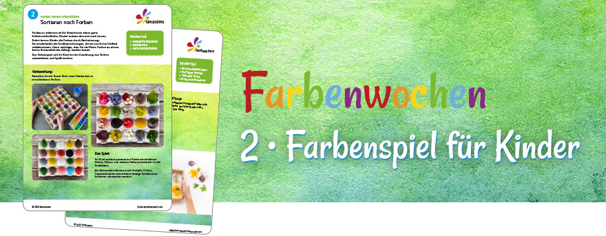 Farben erleben für Kinder #2