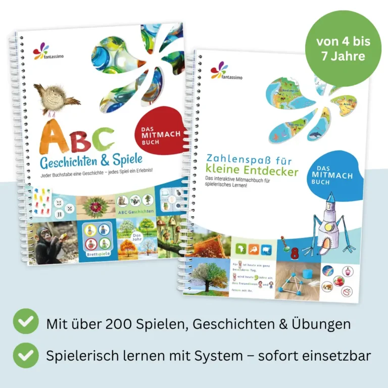 ABC Paket 1 - Buchstaben und Zahlen von 4 bis 7 Jahre