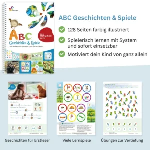 ABC Paket 1 - Buchstaben und Zahlen von 4 bis 7 Jahre