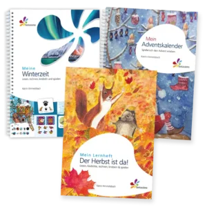 Bildunsmaterial Lernmaterial Herbst Winter im Paket