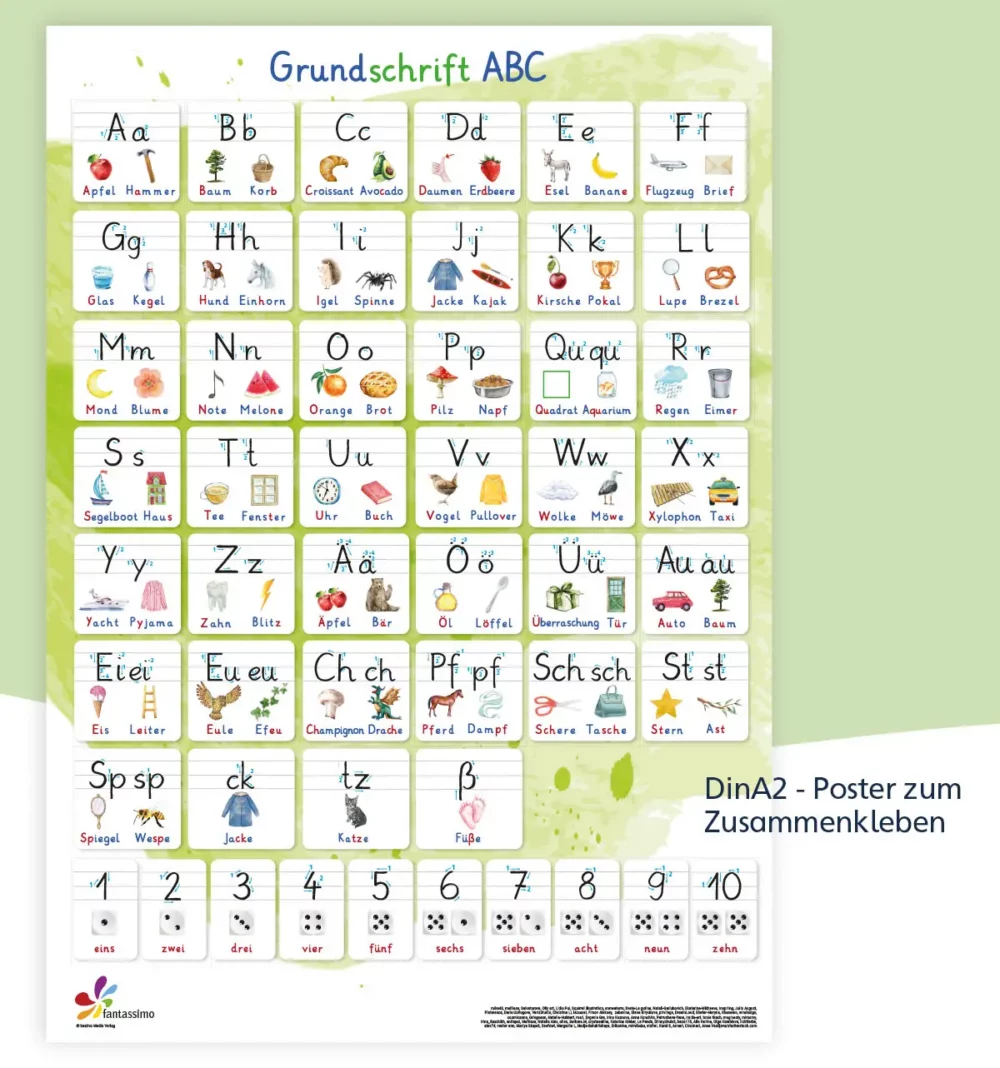 Schreiblehrgang Grundschrift für die Grundschule in Klasse 1