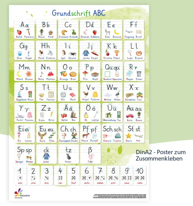 Schreiblehrgang Grundschrift für die Grundschule in Klasse 1