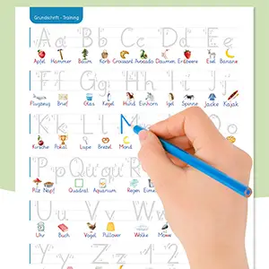 ABC Poster Buchstaben Poster Grundschrift und Schulschrift