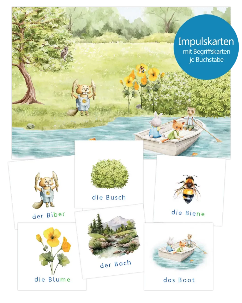 Sprachförderung Kita und Grundschule - Spiele