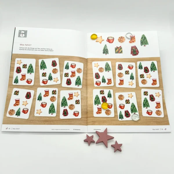 Mein Adventskalender - Lernheft zu Advent, Weihnachten für Kinder ab 5 Jahre