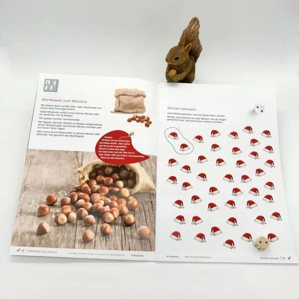 Mein Adventskalender - Lernheft zu Advent, Weihnachten für Kinder ab 5 Jahre