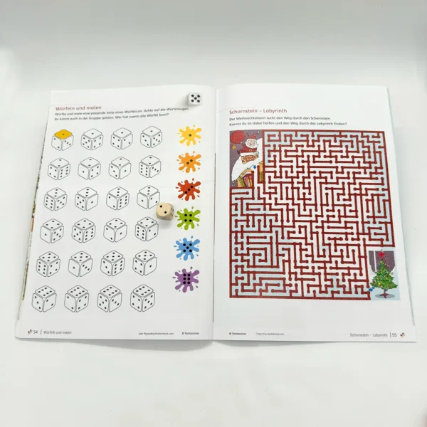 Mein Adventskalender - Lernheft zu Advent, Weihnachten für Kinder ab 5 Jahre