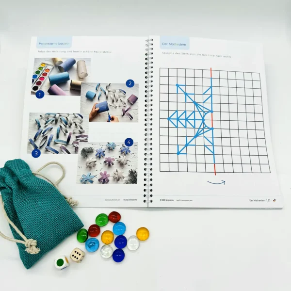 Meine Winterzeit - Spielerisches Lernen mit Zahlen und Buchstaben