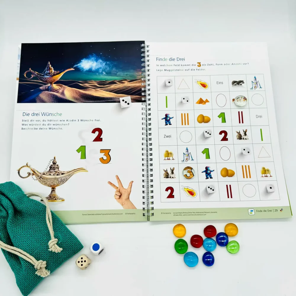 Spielerisch Mathematik und Zahlen lernen in Kita. Vorschule und Grundschule