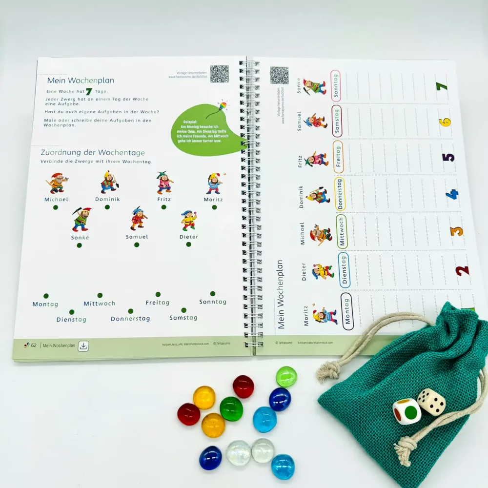 Spielerisch Mathematik und Zahlen lernen in Kita. Vorschule und Grundschule