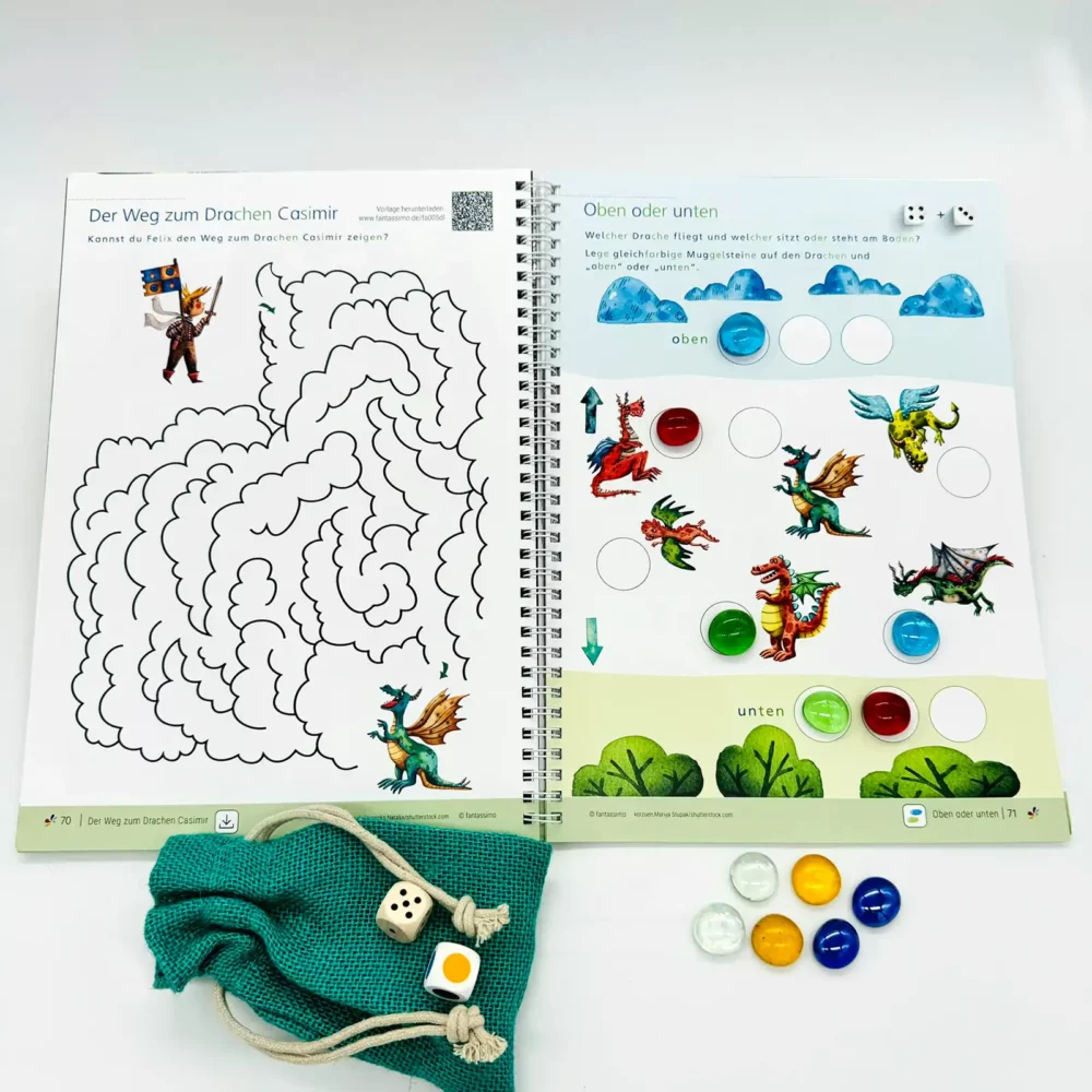 Spielerisch Mathematik und Zahlen lernen in Kita. Vorschule und Grundschule