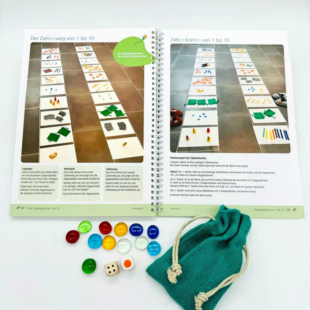Spielerisch Mathematik und Zahlen lernen in Kita. Vorschule und Grundschule