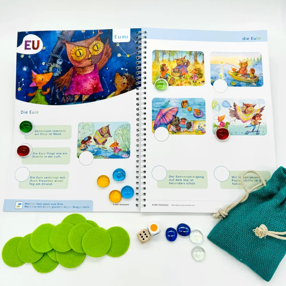 Mit Spiel und Spass durchs ABC - Buchstaben / AB Einführung in Kita, Grundschule und Vorschule