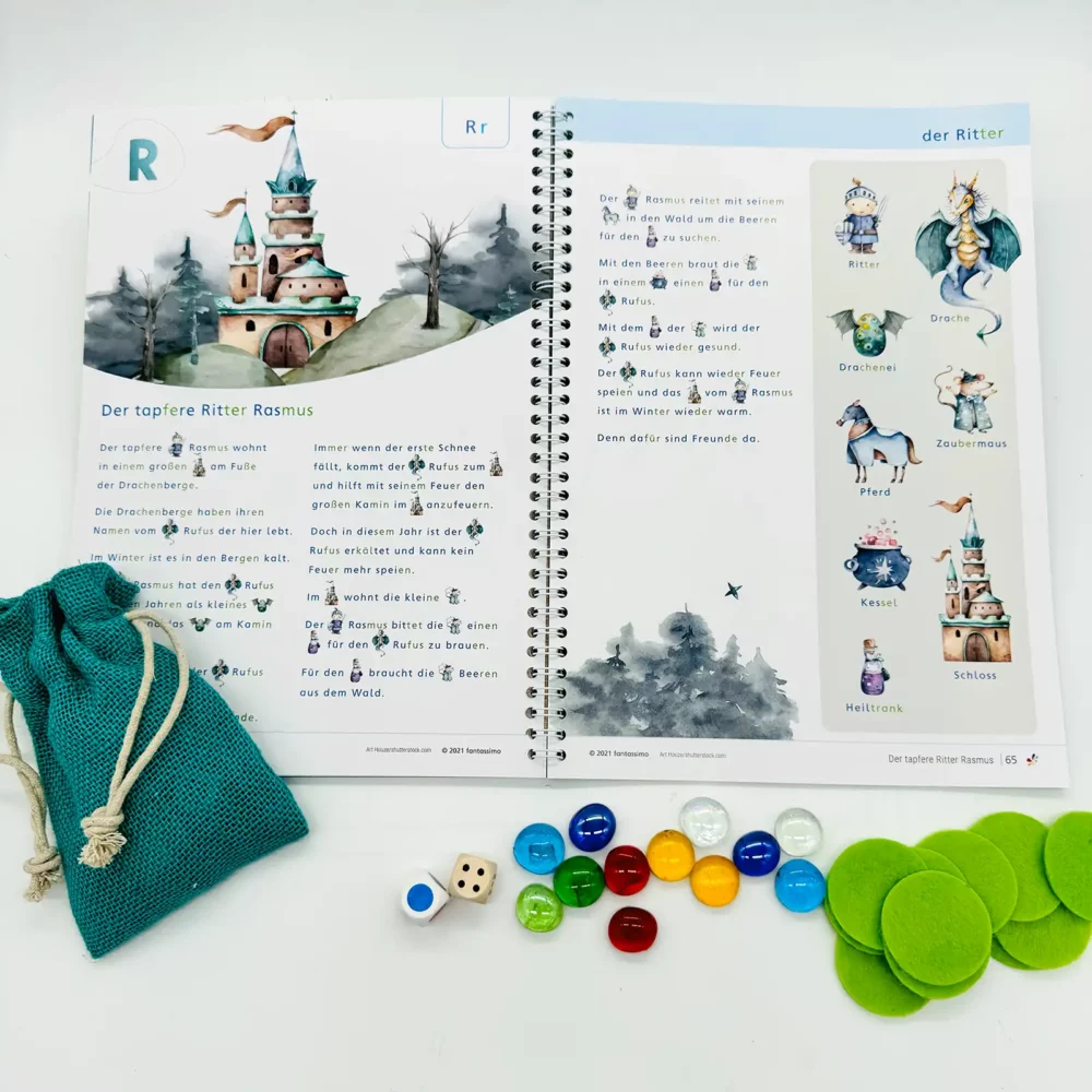 Mit Spiel und Spass durchs ABC - Buchstaben / AB Einführung in Kita, Grundschule und Vorschule