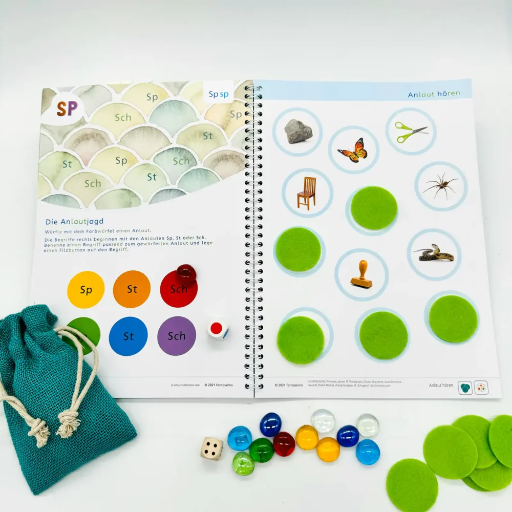 Mit Spiel und Spass durchs ABC - Buchstaben / AB Einführung in Kita, Grundschule und Vorschule