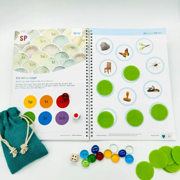 Mit Spiel und Spass durchs ABC - Buchstaben / AB Einführung in Kita, Grundschule und Vorschule