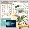 12 Montessori inspirierte Lernposter