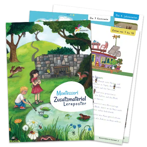 Montessori - Poster Downloads - Lernspiele und Lernmaterial Grundschule / Vorschule / Kita