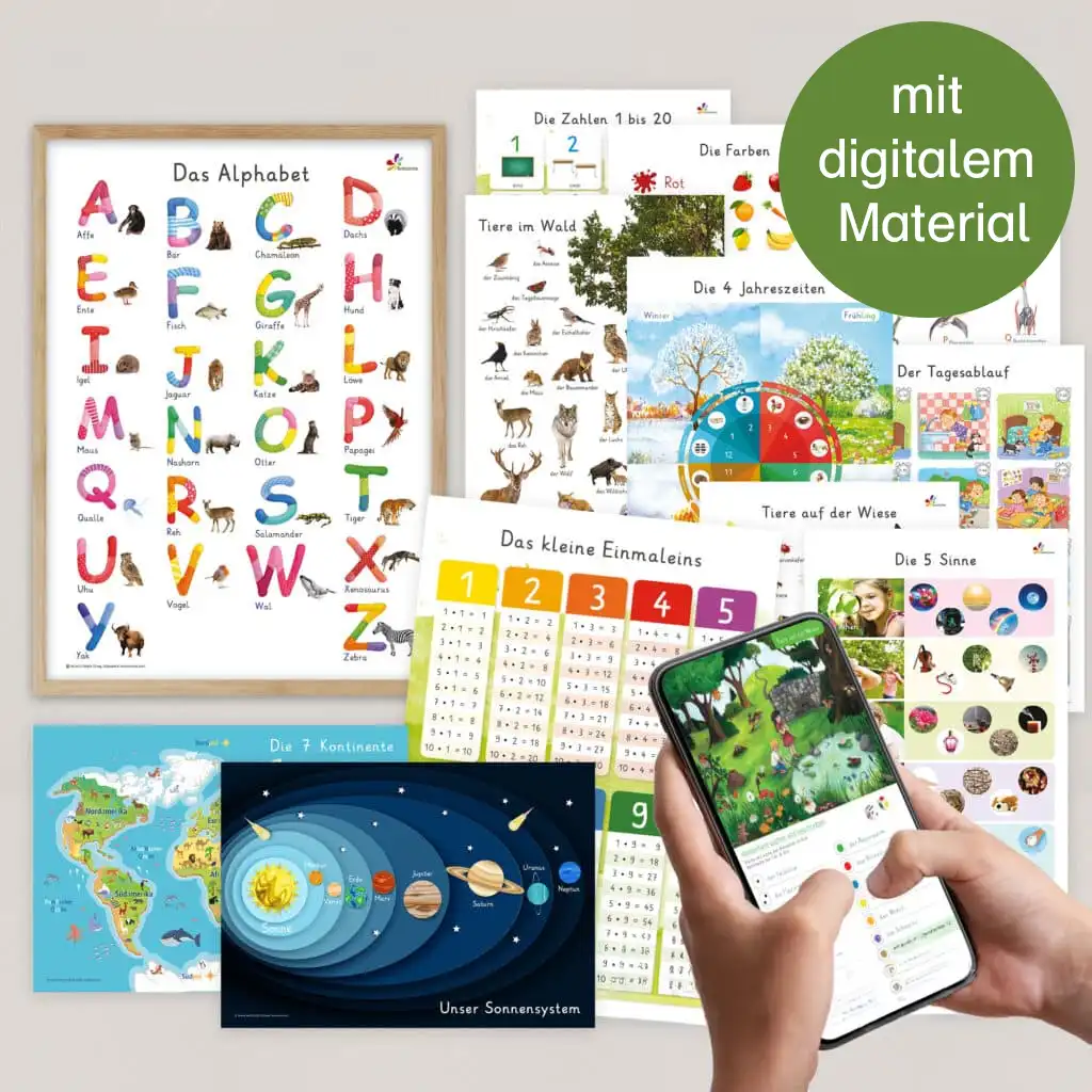 Eltern - Lernspiele und Lernmaterial Grundschule / Vorschule / Kita