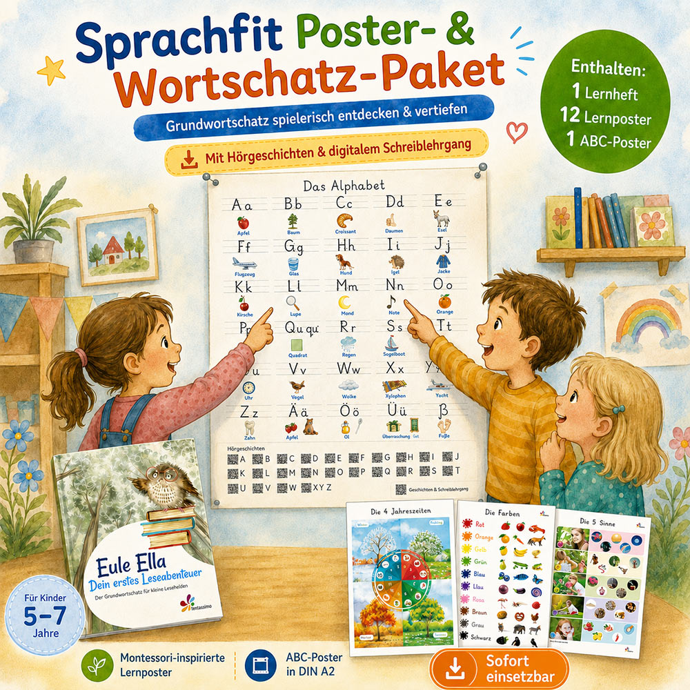 Sprachfit Poster- & Wortschatzpaket
